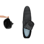 DB The Djarv 3-4 Surboard Coffin Boardbag-Blackout