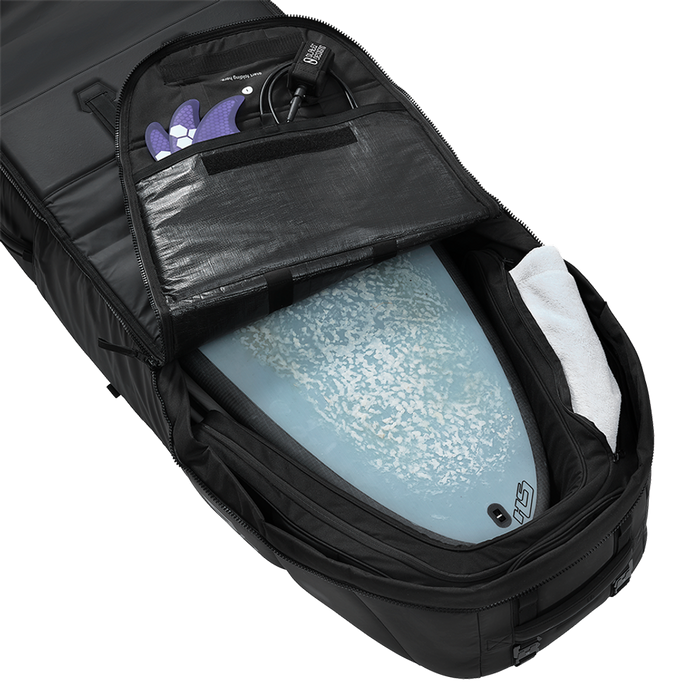 DB The Djarv 3-4 Surboard Coffin Boardbag-Blackout