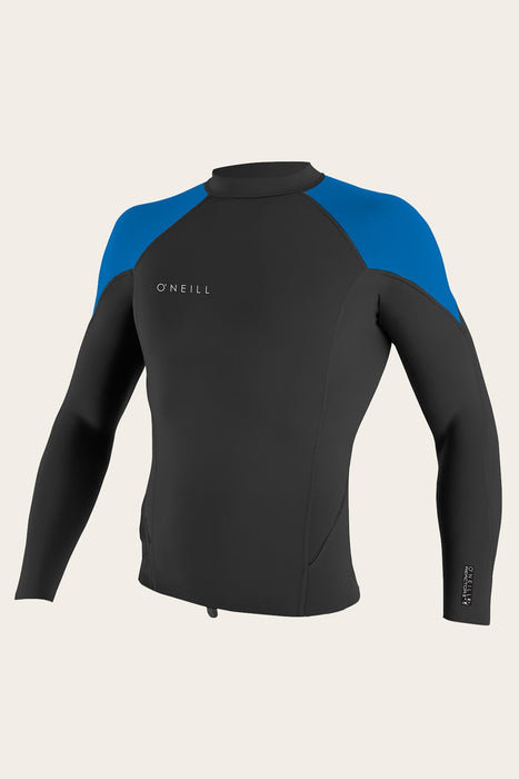 O'Neill Youth Reactor-2 1.5/1mm L/S Top-Blk/Ocean/Ocean