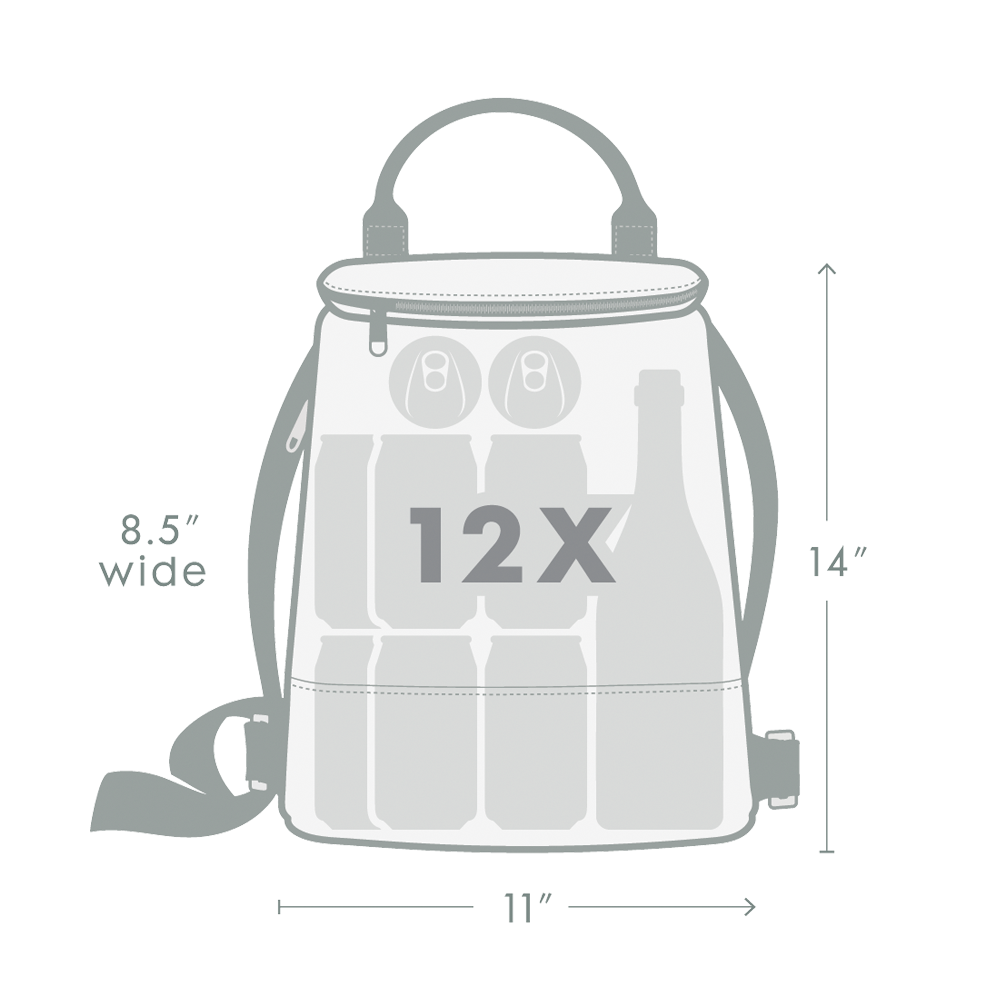 Corkcicle Eola Bucket Bag Cooler-Periwinkle