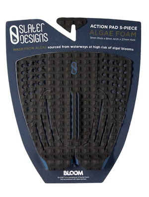 Slater Designs 5 Piece Action Traction Pad-Black/Blue