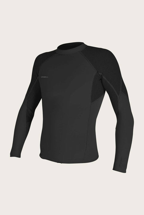 O'Neill Hyperfreak 1.5MM L/S Top-Raven/Graphite