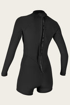 O'Neill Wmn's Bahia 2/1mm BZ L/S Springsuit-Blk/Blk/Blk