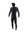 O'Neill Youth Hyperfreak 5.5/4+ CZ Hooded Wetsuit-Blk/Nvy