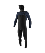 O'Neill Youth Hyperfreak 5.5/4+ CZ Hooded Wetsuit-Blk/Nvy