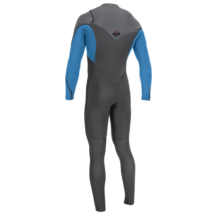 O'Neill Youth Hyperfreak Fire 4/3+ CZ Wetsuit-Mniteoil/Smoke/Baliblu