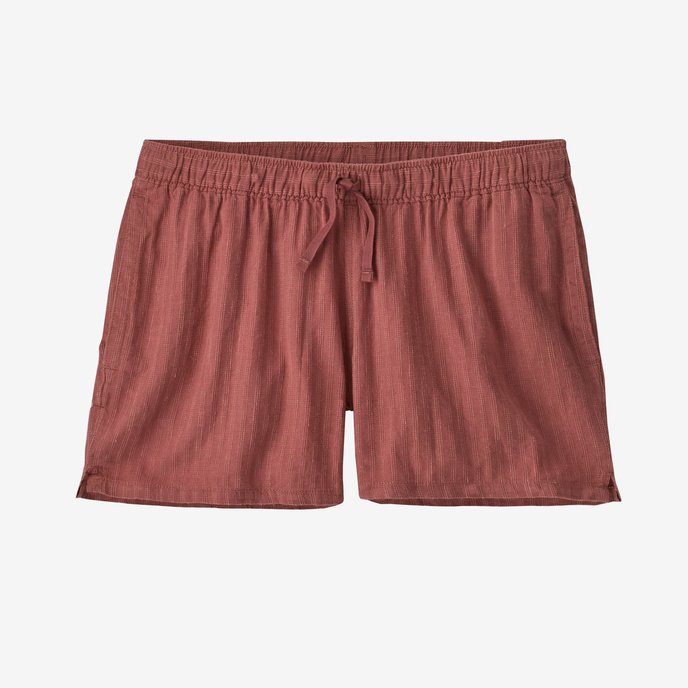 Patagonia Island Hemp Baggies Shorts-Small Currents: Rosehip