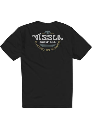 Vissla West Winds Premium Pocket Tee-Black