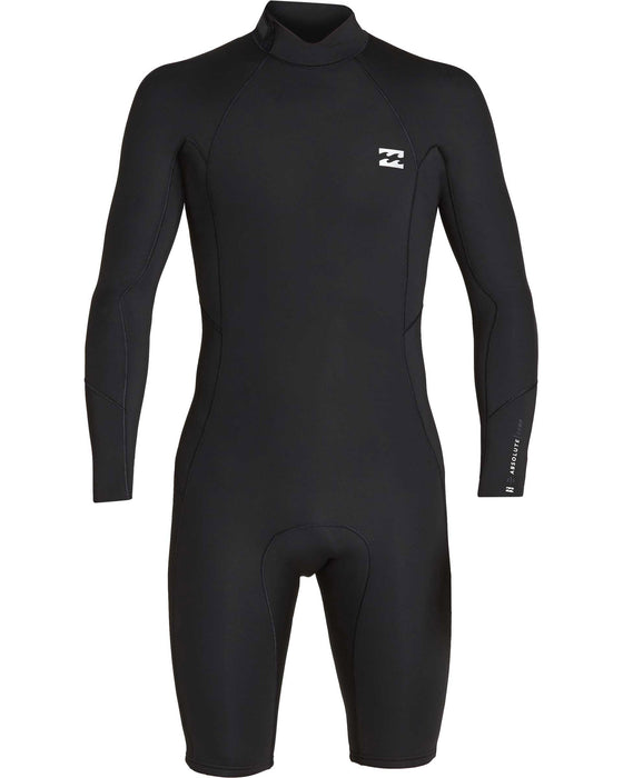Billabong 202 Absolute BZ L/S Springsuit-Black/Silver
