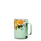 Corkcicle x Rifle Paper 16 oz Mug-Gloss Mint Lively Floral