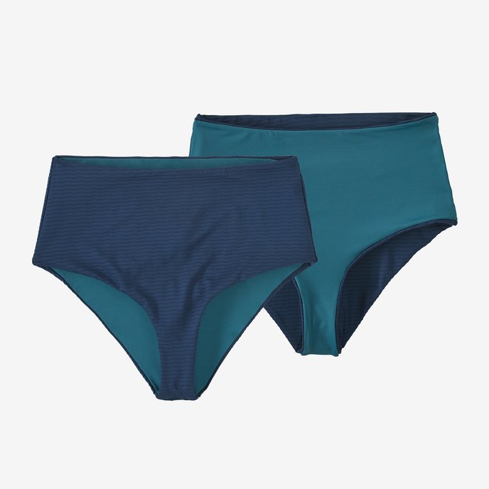 Patagonia Sunrise Slider Bottom-Ripple: Tidepool Blue