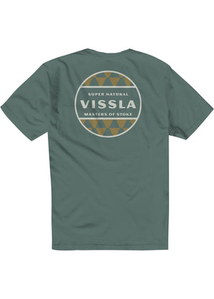 Vissla Masters of Stoke Premium Pocket Tee-Pine