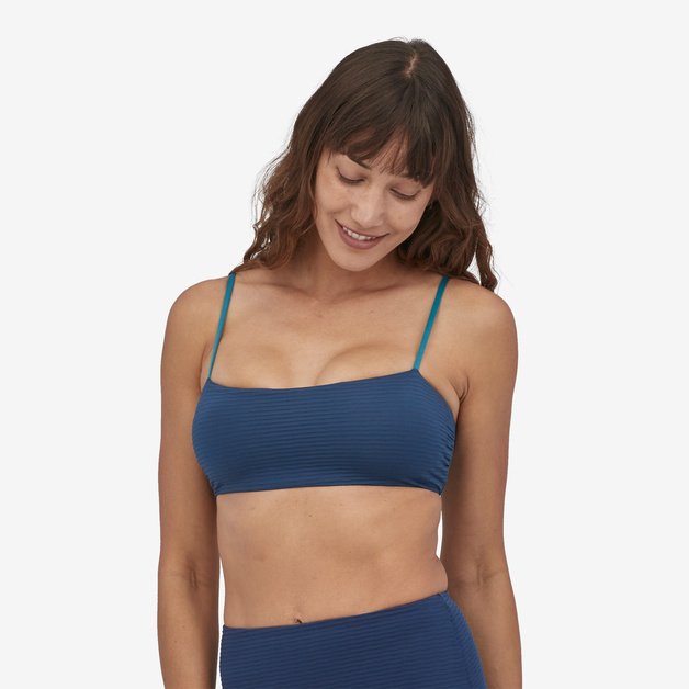 Patagonia Sunrise Slider Top XS ダークブルー Patagonia Women's Sunrise Slider Bandeau Bikini Top