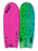 Catch Surf Beater Twin Fin Soft Top 54"-Neon Pink