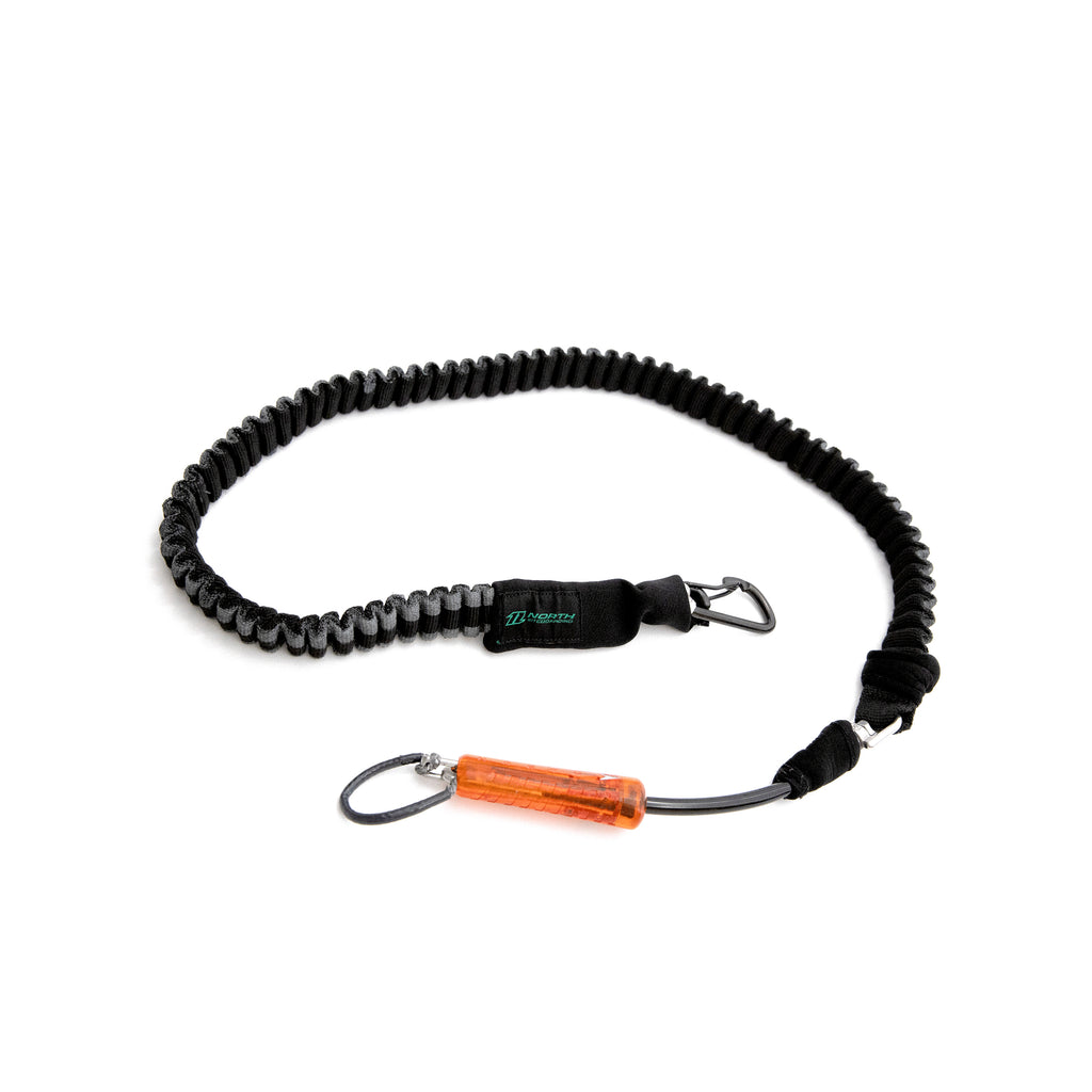 North Kite Leash-Black/Red