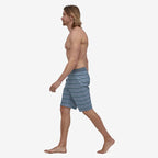 Patagonia Hydropeak 21" Boardshorts-Stranded Stripe: Light Plume Grey