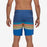 Patagonia Hydropeak 18" Boardshorts-Santa Cruz Stripe: Superior Blue