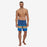 Patagonia Hydropeak 18" Boardshorts-Santa Cruz Stripe: Superior Blue