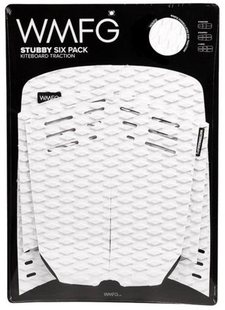 WMFG Stubby 2.0 Six Pack Traction Pad-White