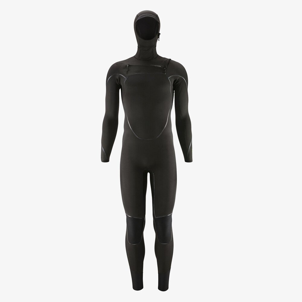 Patagonia M's R2 Yulex FZ Hooded Wetsuit-Black
