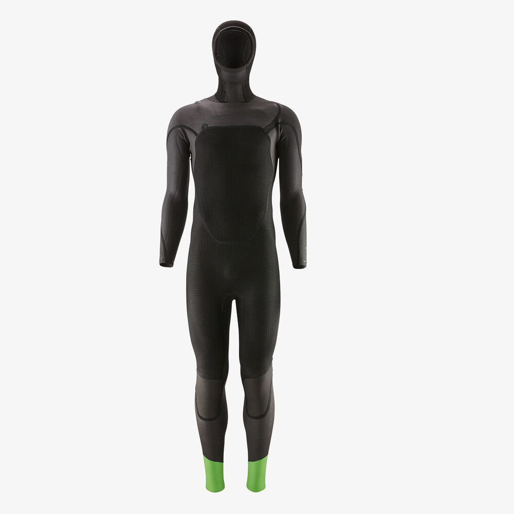 Patagonia M's R2 Yulex FZ Hooded Wetsuit-Black
