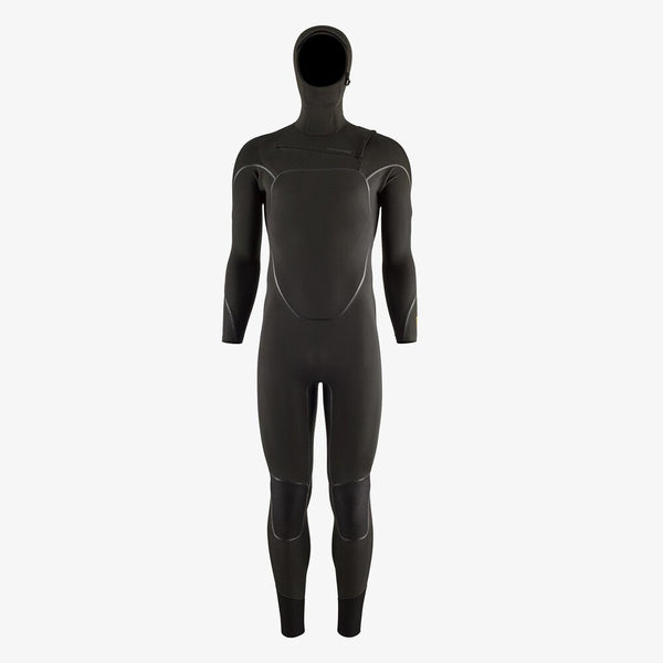 Patagonia M's R3 Yulex FZ Hooded Wetsuit-Black – REAL Watersports
