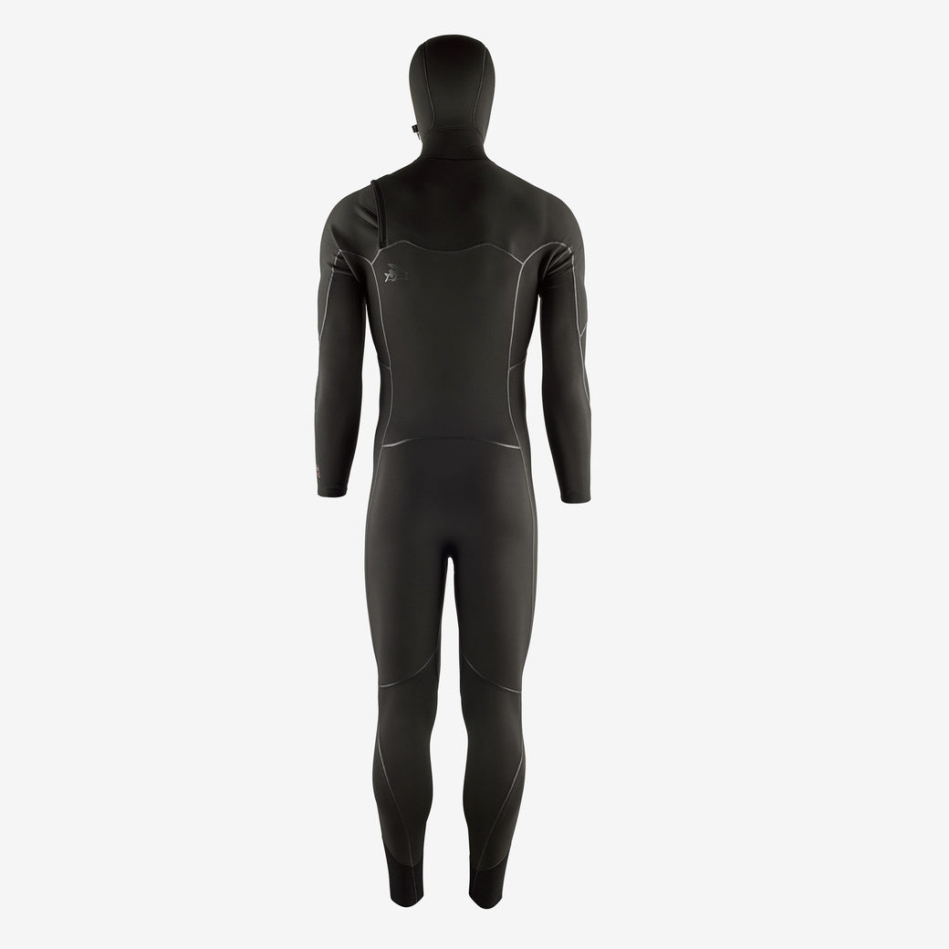 Patagonia M's R4 Yulex FZ Hooded Wetsuit-Black