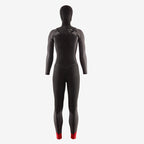 Patagonia W's R4 Yulex FZ Hooded Wetsuit-Black