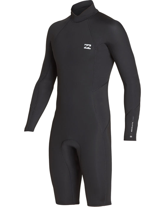 Billabong 202 Absolute BZ L/S Springsuit-Black/Silver