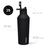 Corkcicle 20 oz Sport Canteen-Black
