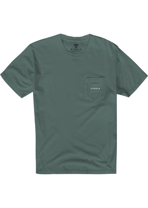Vissla Masters of Stoke Premium Pocket Tee-Pine