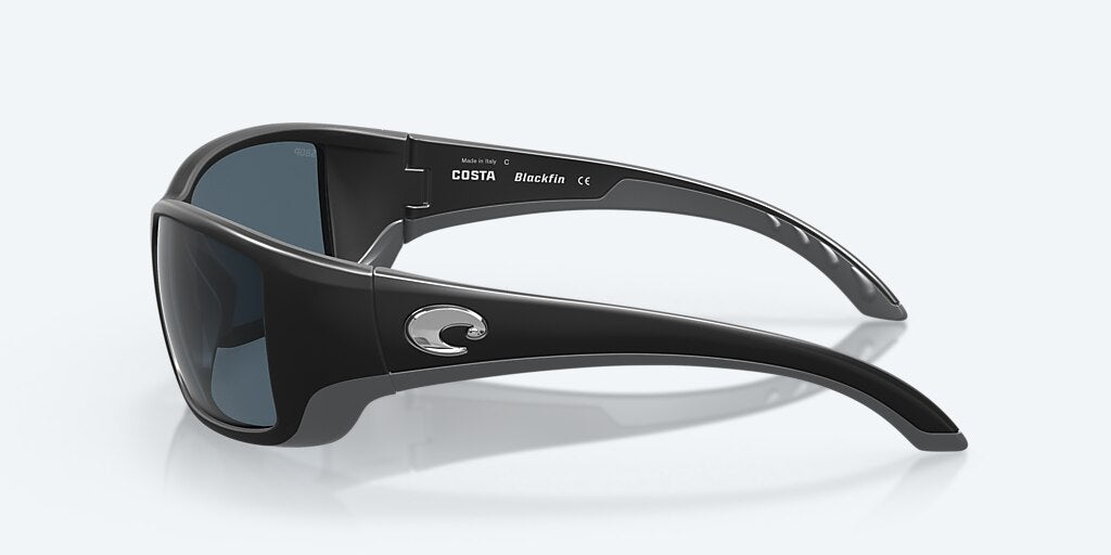 Costa Blackfin Sunglasses-Matte Black/Gray 580P