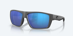 Costa Bloke Sunglasses-Matte Black Matte Gray/BlueMirr 580G
