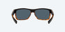 Costa Half Moon Sunglasses-Matte Black/Shiny Tort/Gray 580P