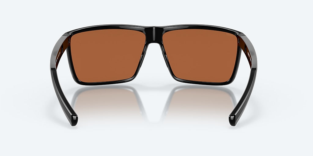 Costa Rincon Sunglasses-Shiny Black/Green Mirror 580P