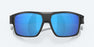 Costa Diego Sunglasses-Matte Black/Blue Mirror 580G