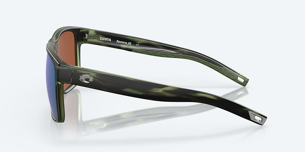 Costa Spearo XL Sunglasses-Matte Reef/Green Mirror 580G