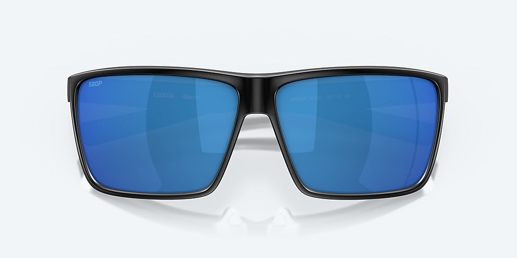 Costa Rincon Sunglasses-Matte Black/Blue Mirror 580P