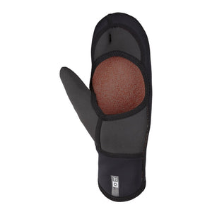 Mystic Star Open Palm 3mm Gloves-Black— Alternate View