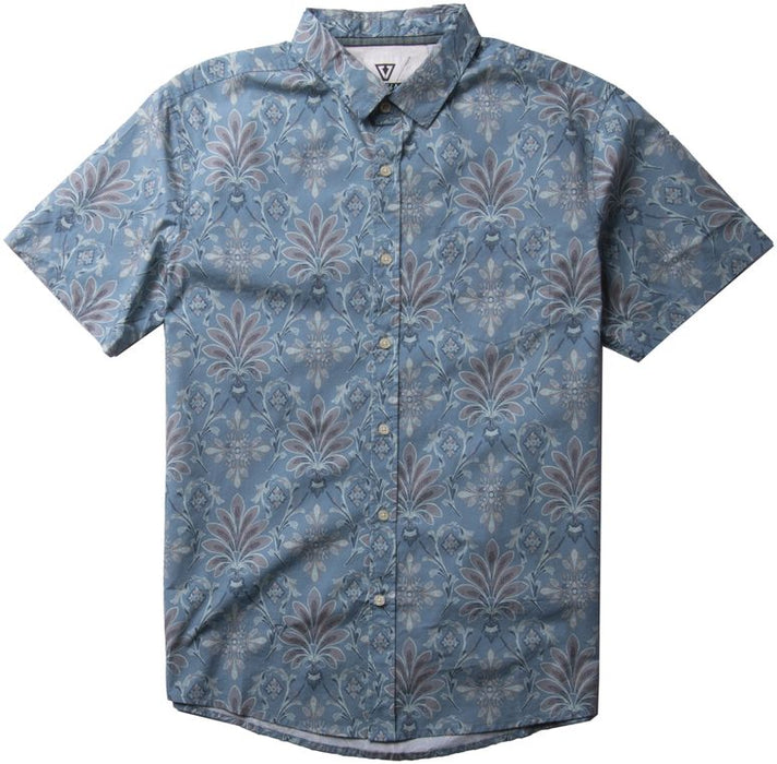 Vissla Motel Eco S/S Shirt-Vintage Blue