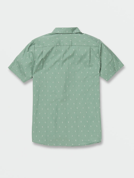 Volcom Dobbler S/S Shirt-Dark Forest