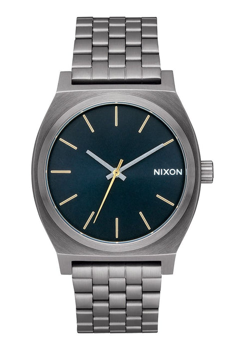 Nixon Time Teller Watch-Gunmetal/Indigo