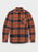 Volcom Caden Plaid L/S Shirt-Mocha