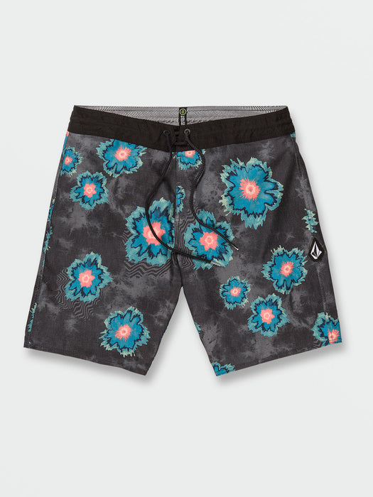 Volcom Medal Petal Stoney 19" Boardshorts-Black