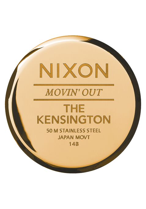 Nixon Kensington Watch-Gold/White