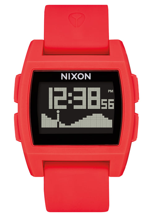 Nixon Base Tide Watch-Red