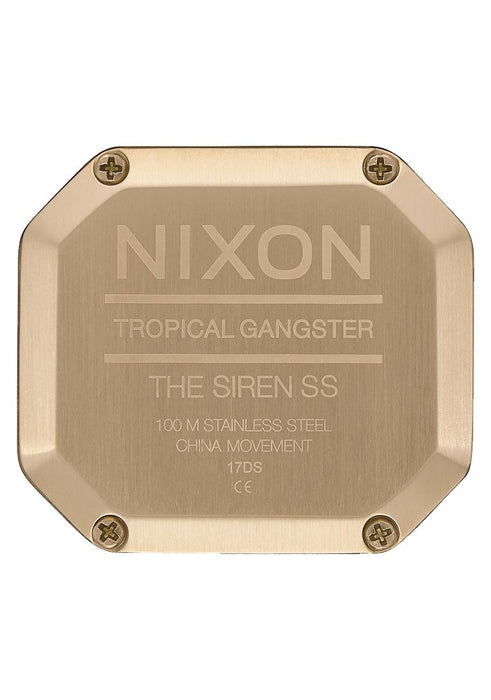 Nixon Siren SS Watch-Light Gold/Grey