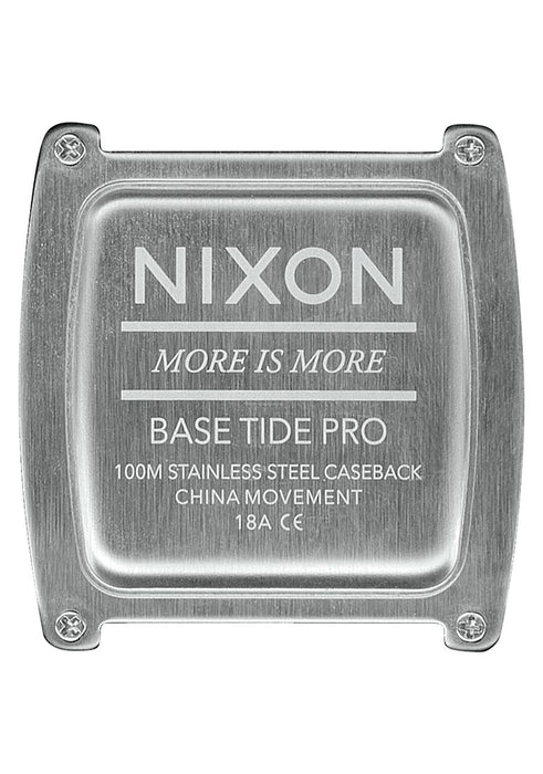 Nixon Base Tide Pro Watch-White