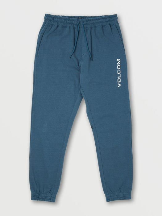Volcom Booker Plus Fleece Pants-Marina Blue