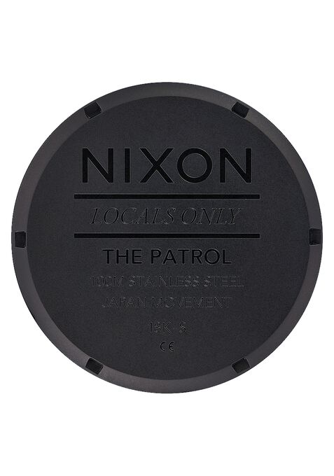 Nixon Patrol Watch-Black/Gold